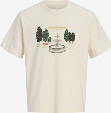 JACK & JONES - Camiseta en blanco: frente