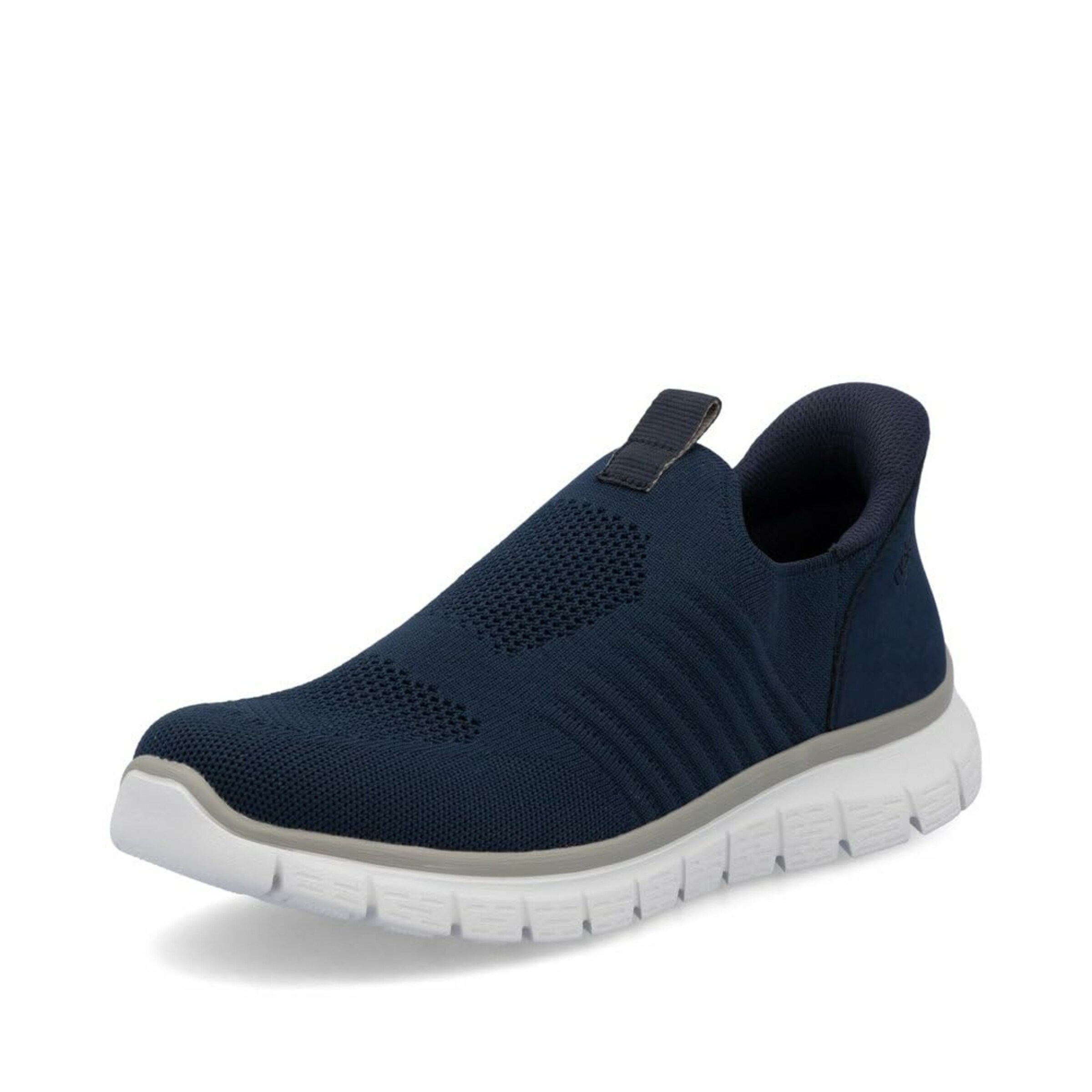 Rieker Slip On in Blau: Vorderseite