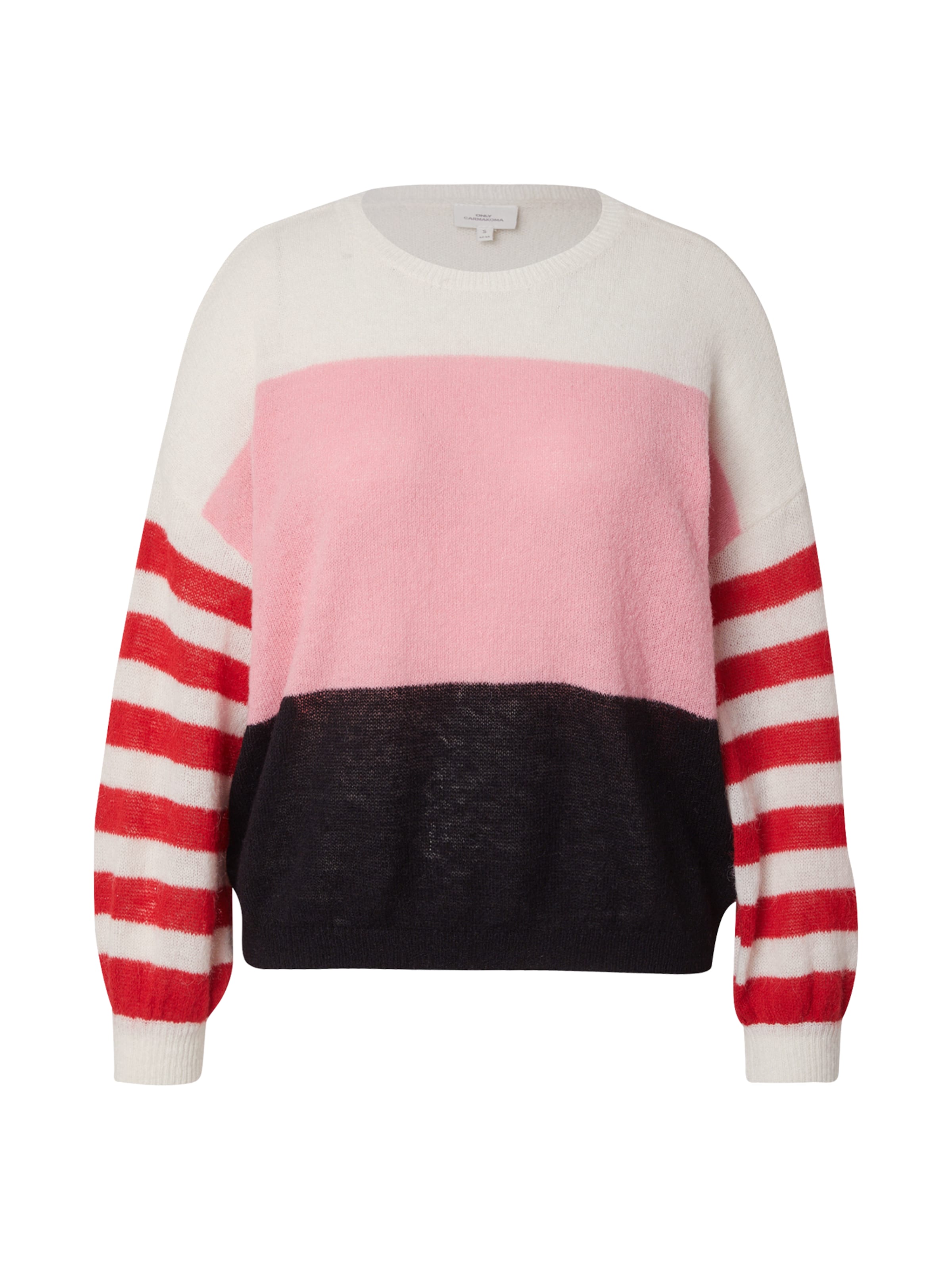 ONLY Carmakoma Sweater 'CARSusia' in White: front