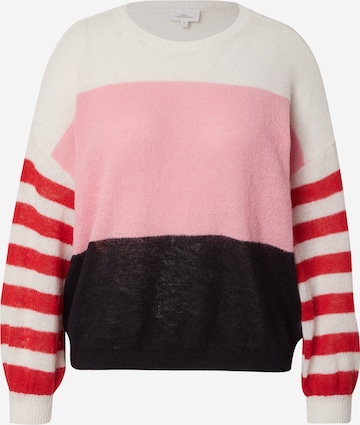 ONLY Carmakoma Neulepaita 'CARSusia' värissä valkoinen: etupuoli