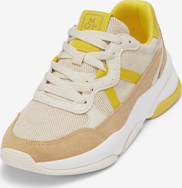 Marc O'Polo Sneakers in Yellow: front