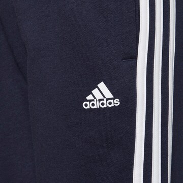 ADIDAS PERFORMANCE Slimfit Sportbroek in Blauw