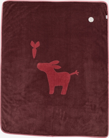 STERNTALER Baby Blanket 'Emmis Garden' in Red: front