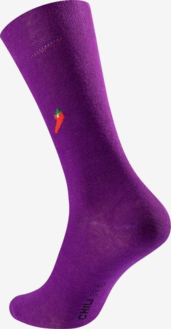 Chili Lifestyle Socken ' Giftbox Rainbow ' in Mischfarben