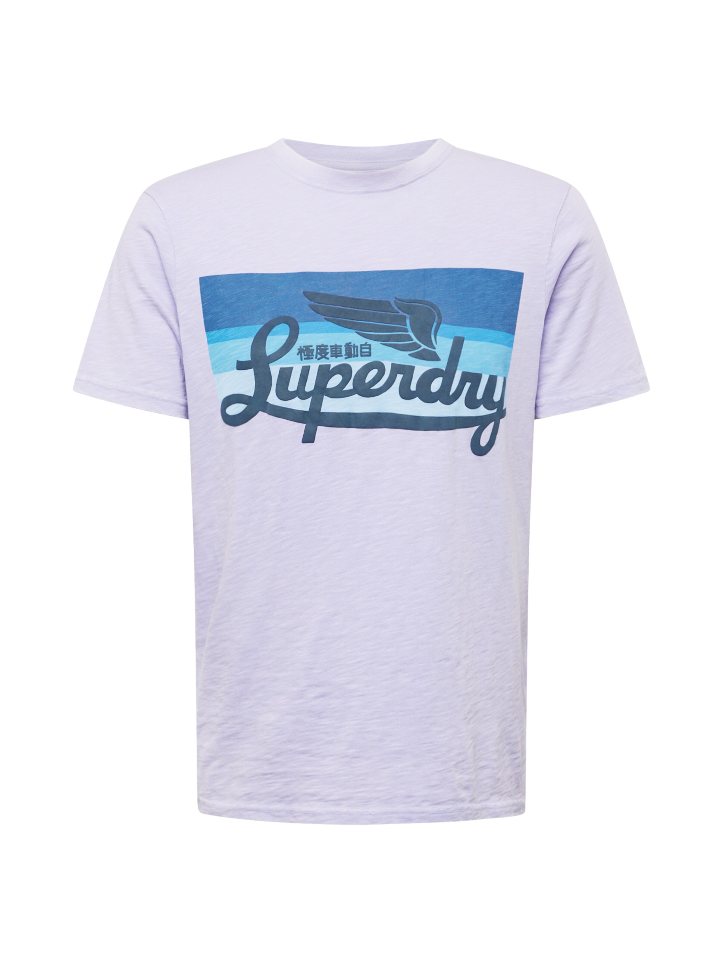 Superdry & Co Shirt 'Cali' in Purple: front
