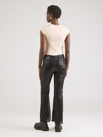 Hailys - Flared Calças em preto