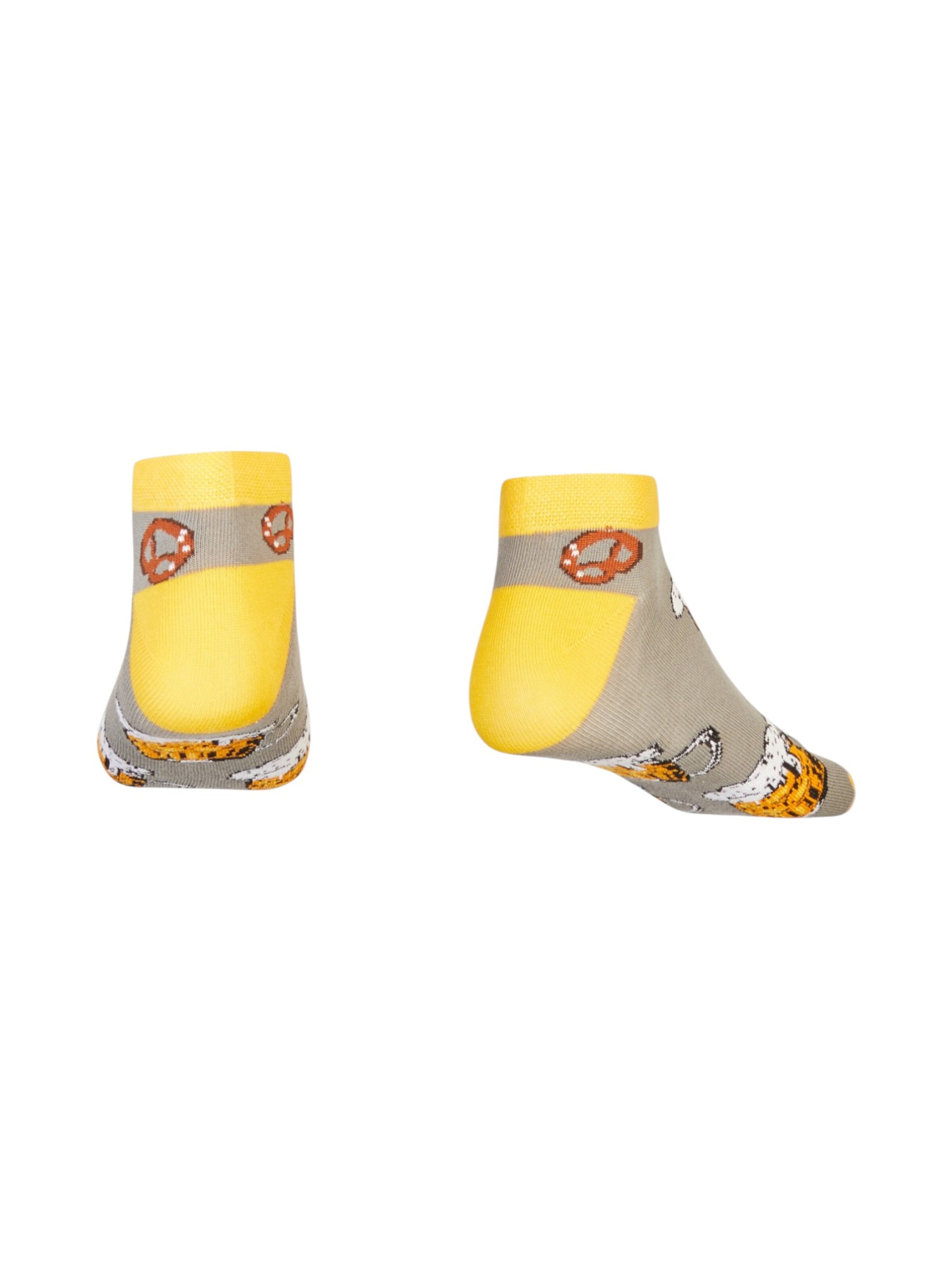 AbgeStrumpft Socks 'Bier' in Grey