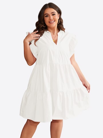 Imily Bela Ruha - fehér: elől