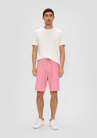 Regular Pantalon chino s.Oliver en rose