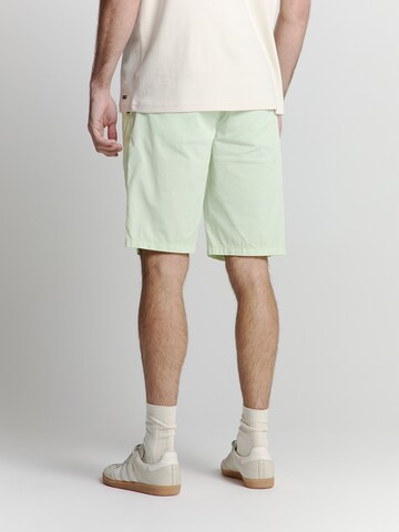Regular Pantalon No Excess en vert