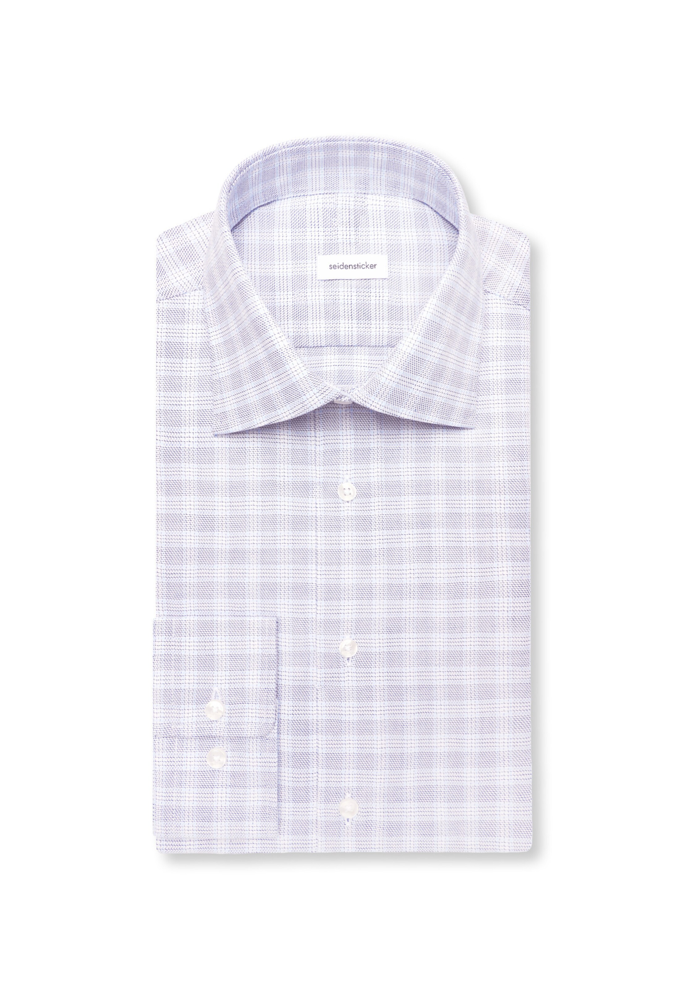 SEIDENSTICKER Regular Fit Businesshemd in Blau