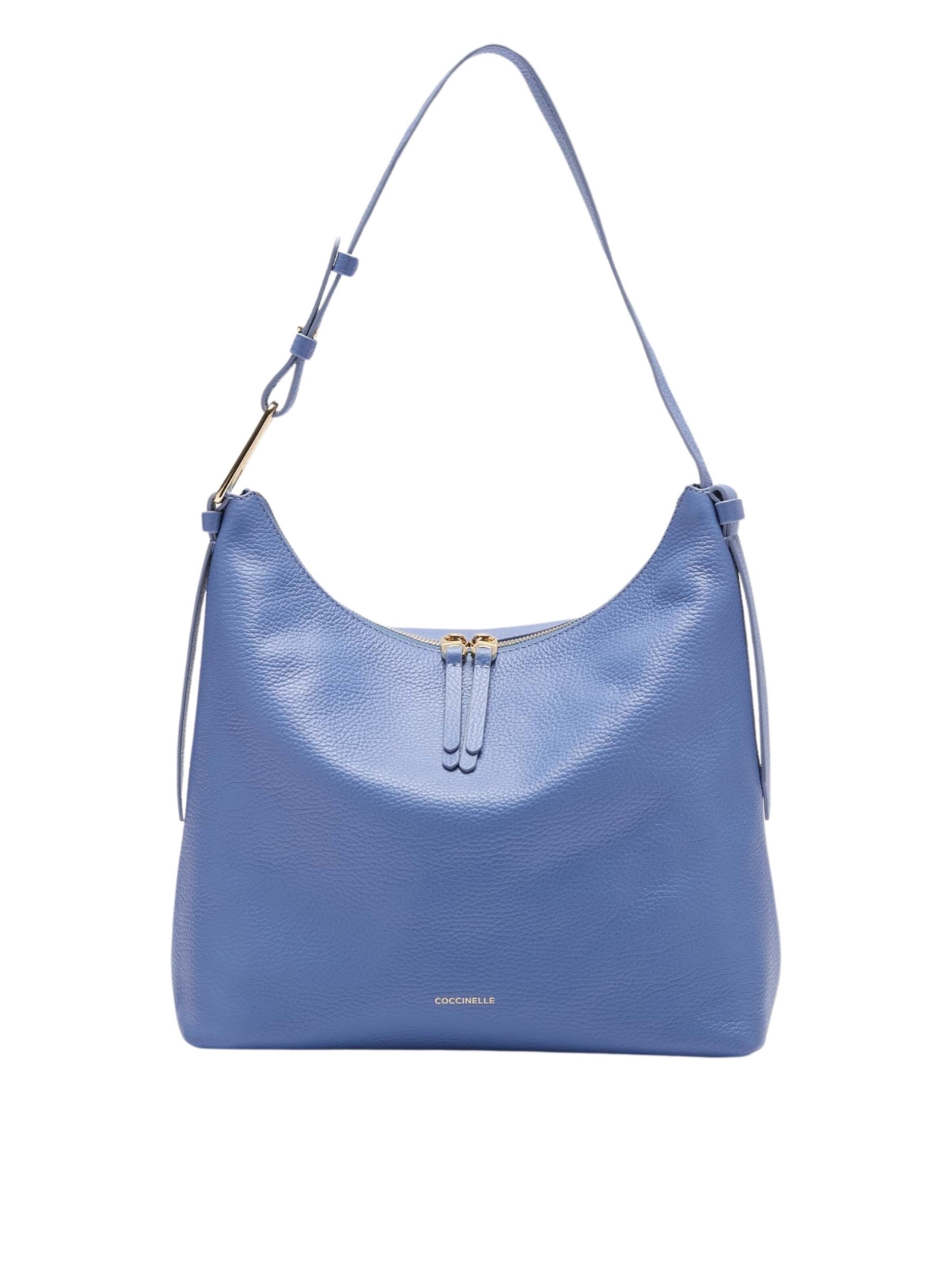 Coccinelle Schultertasche 'COCCINELLE MALORY'‌‌‌‌‌‌‌‌ in Blau: Vorderseite
