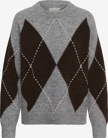 Pull-over 'Sorayas' Part Two en marron : devant
