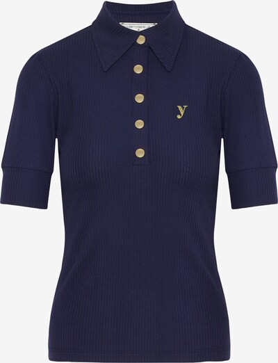 Mademoiselle YéYé Shirt 'Book Club' in blau / gelb, Produktansicht