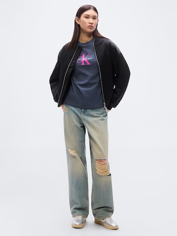 Maglietta 'HERO CLASSIC' di Calvin Klein Jeans in grigio