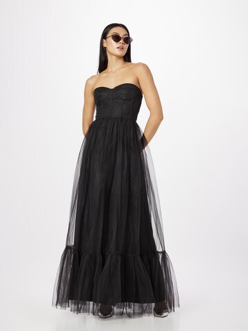 LACE & BEADS Suknia wieczorowa 'Phoenix' w kolorze czarny