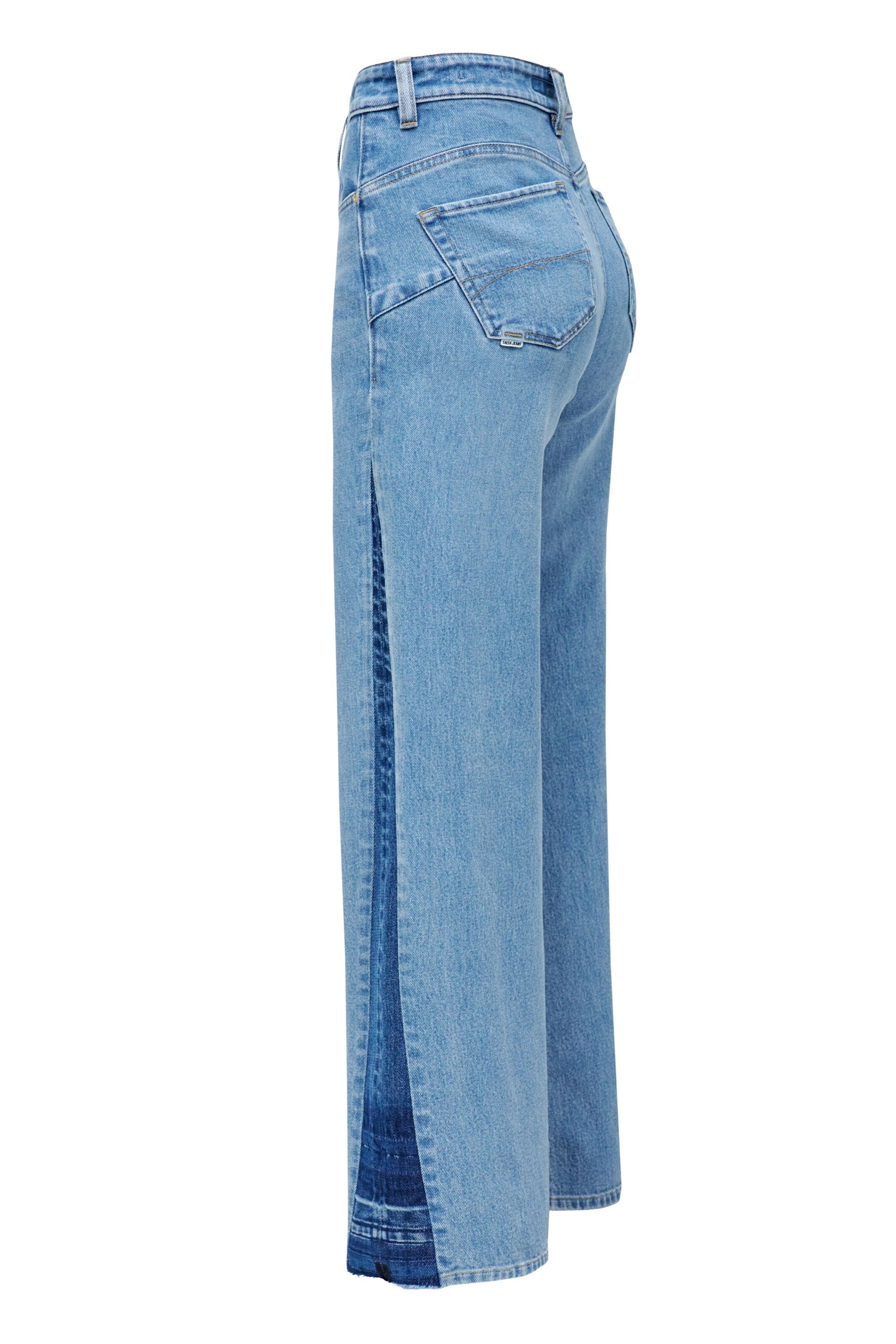 Salsa Jeans Wide Leg Jeans 'Faith' in Blau