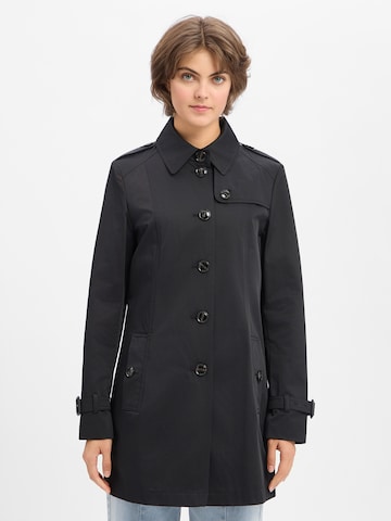 Manteau mi-saison ' Jasmin ' Franco Callegari en noir : devant