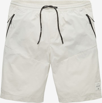 TOM TAILOR DENIM Regular Shorts in Weiß: predná strana