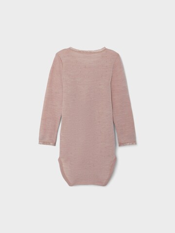 NAME IT Rompertje/body 'WANG' in Roze