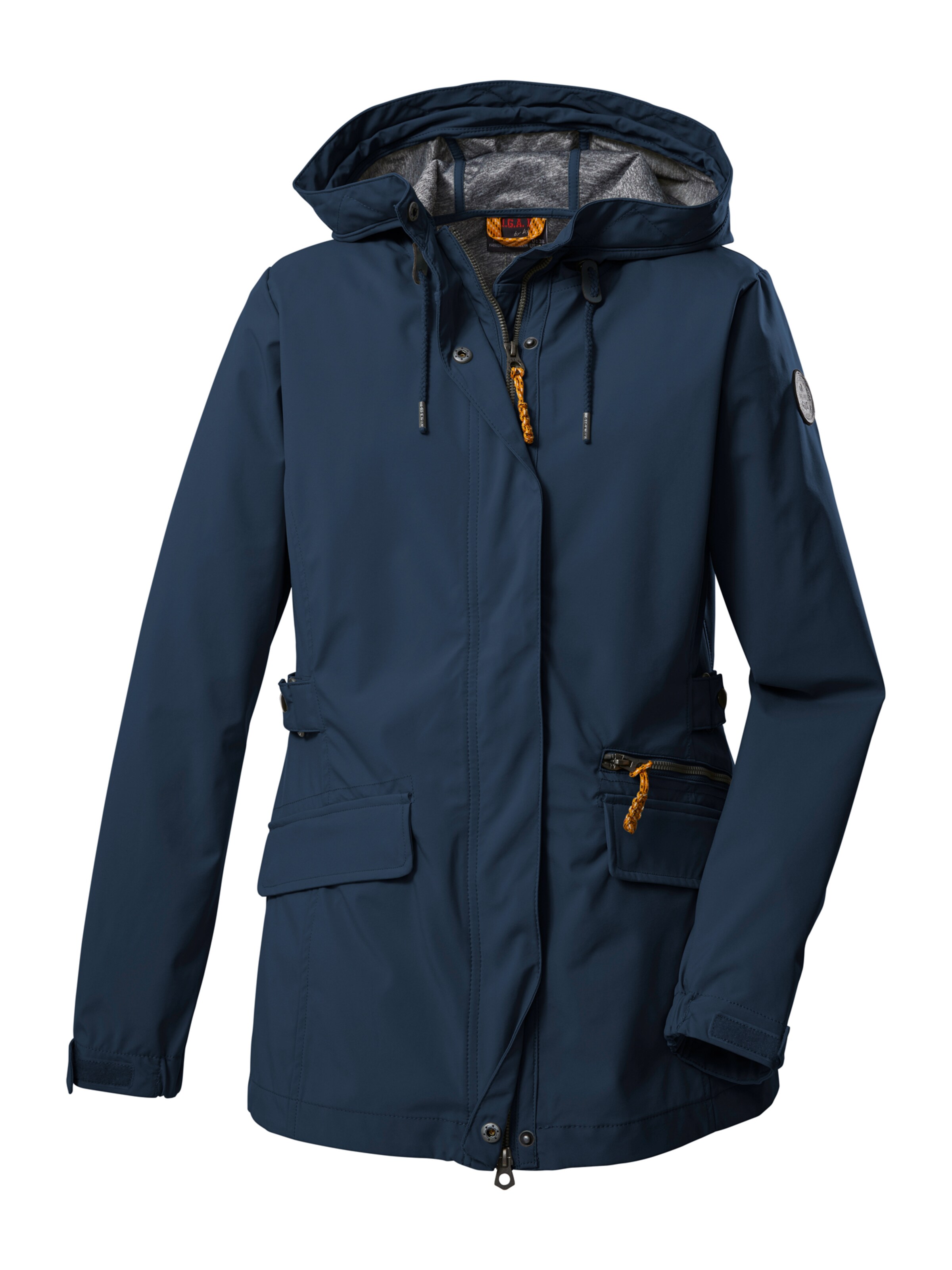 Giacca Softshell Killtec Uomo Con Cappuccio - Impermeabile, Antivento, Idrorepellente 10.000 Mm - Per Outdoor E Attività All'Aperto