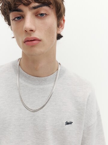 Pull&Bear Shirt 'STWD' in Grijs