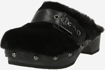 Scholl Iconic Clogs 'PESCURA ALASKA' in Schwarz: predná strana