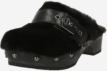Scholl Iconic Clogs 'PESCURA ALASKA' in Black: front