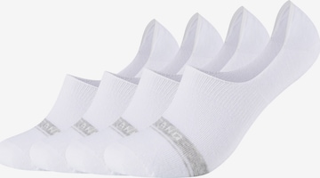 MUSTANG Ankle Socks in White: front