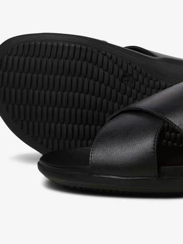 JACK & JONES Pantolette 'TOMMY' i svart