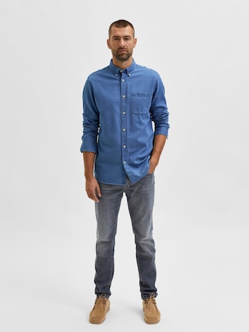 SELECTED HOMME Regular Jeans in Grey