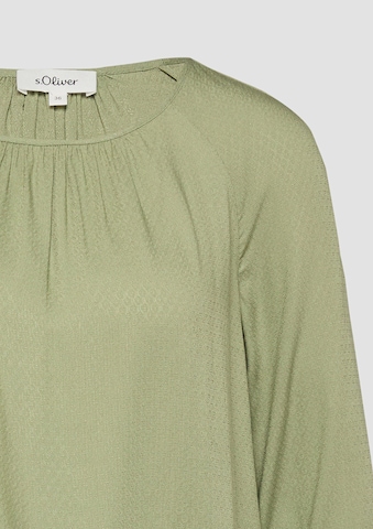 Chemisier s.Oliver en vert