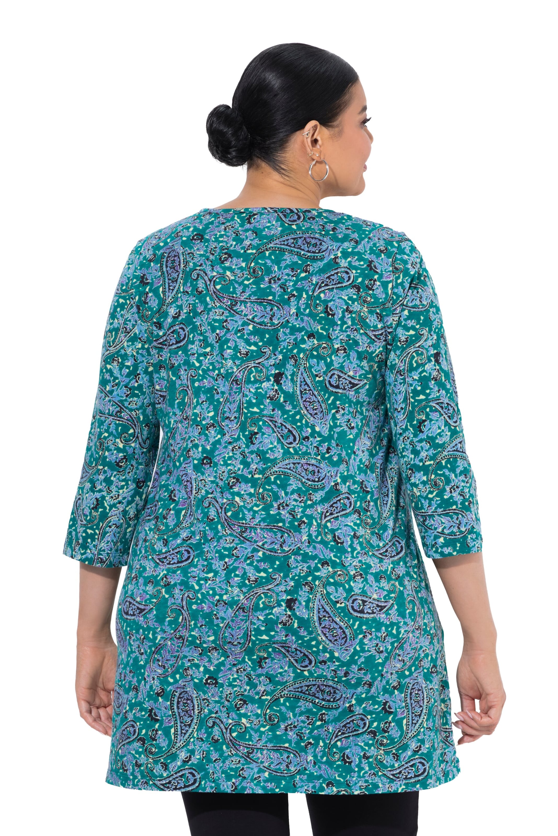 Ulla Popken Shirt in Blauw