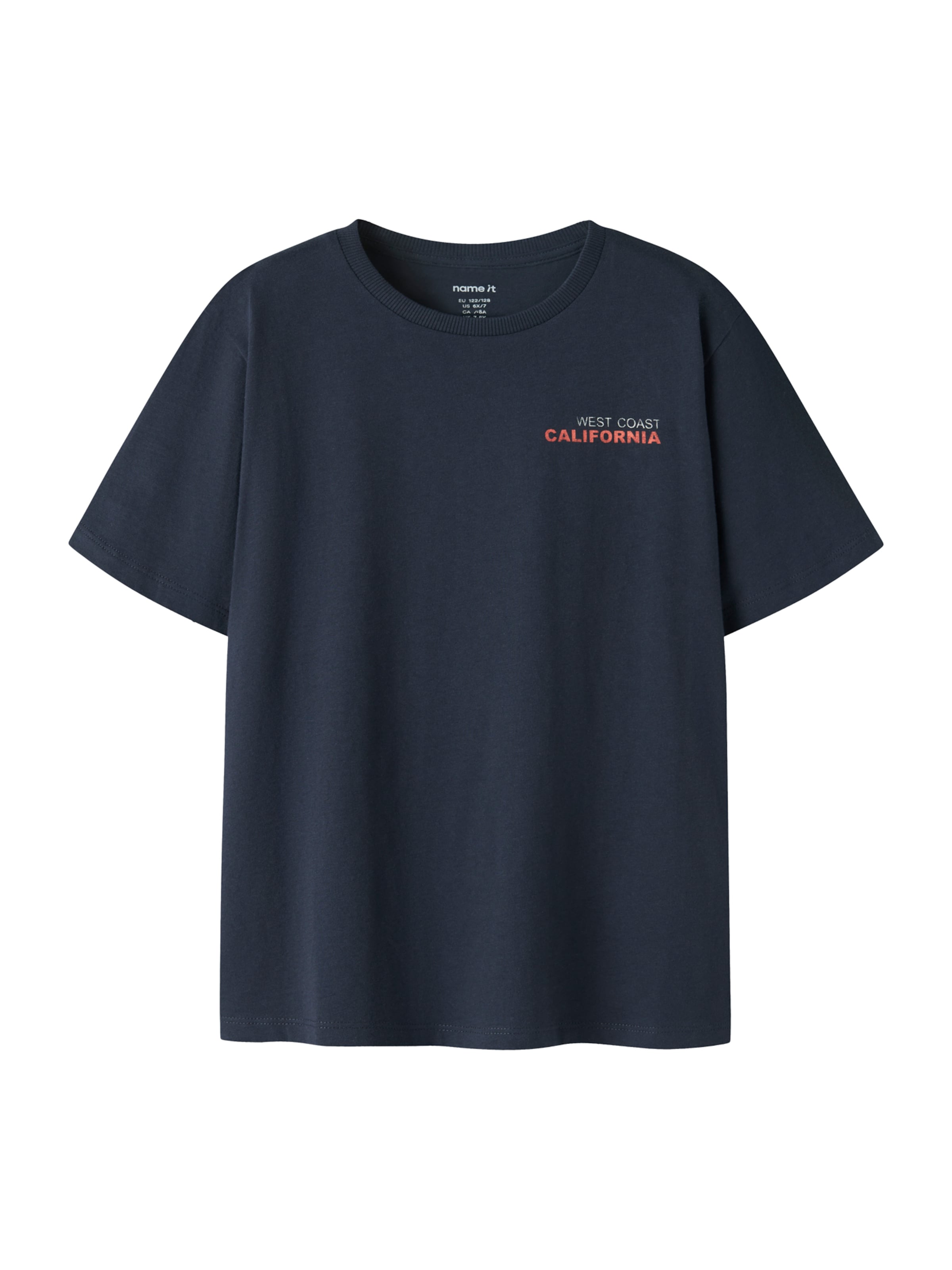 NAME IT Majica 'NKMFELIX' | modra barva: sprednja stran