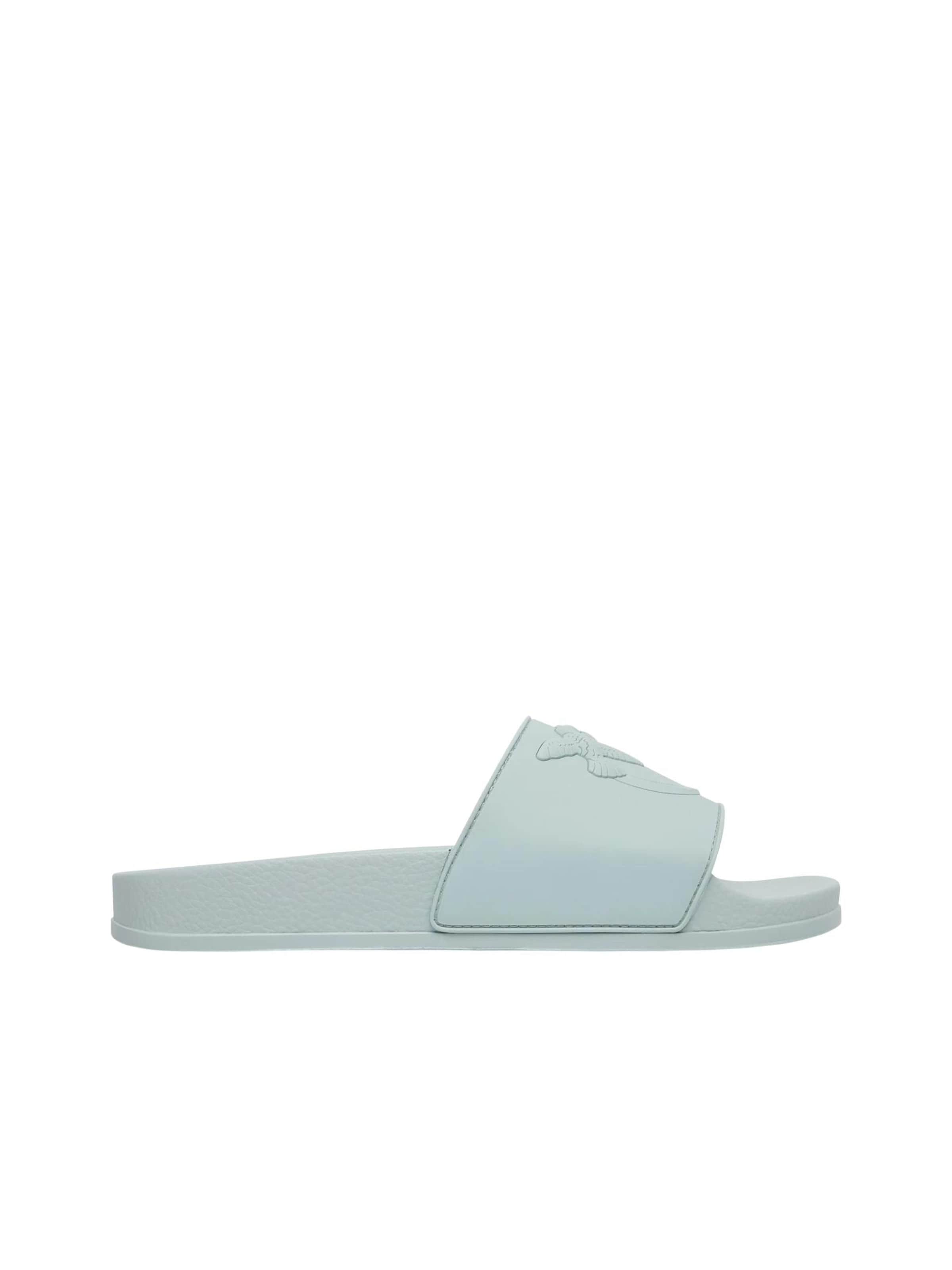 Pantoufle 'PINKO DILLY 01 SLIPPER RUBBERIZED Scarpe' PINKO en bleu : devant