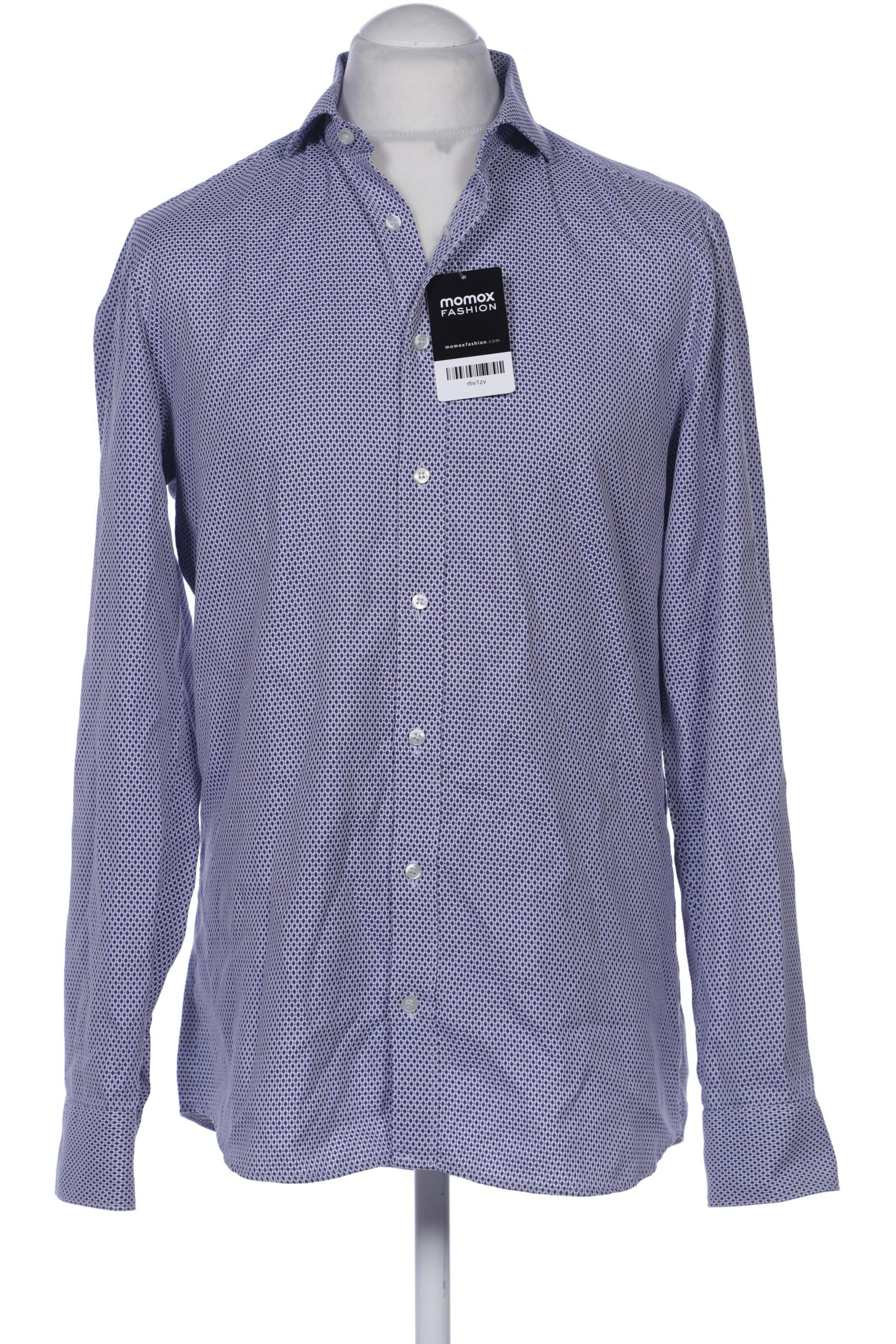 OLYMP Hemd L in Blau: Vorderseite