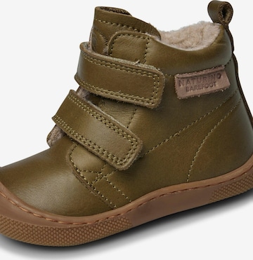 Bottes 'BAREFOOT WIGGHI VL' NATURINO en vert : devant