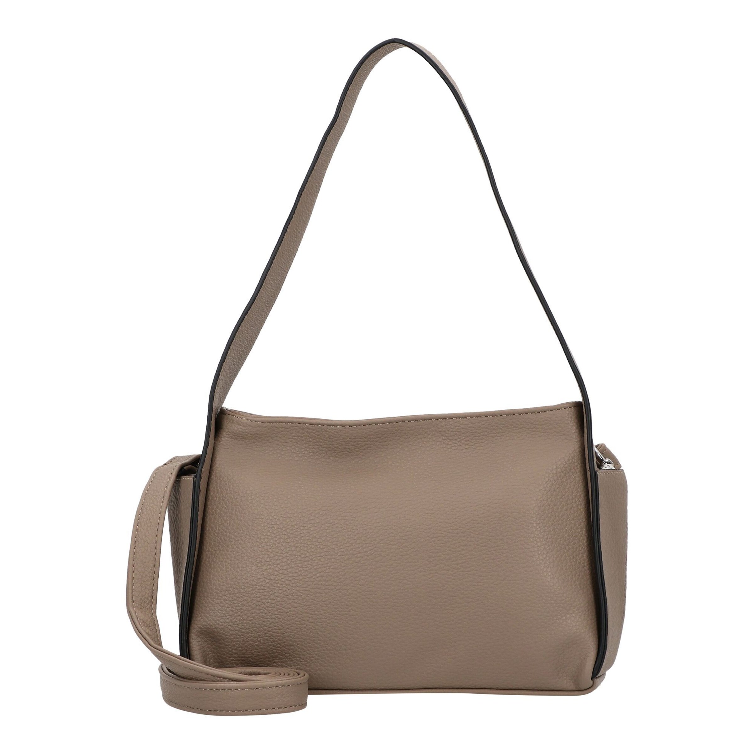 TOM TAILOR Shoulder Bag 'Rowan' in Grey: front