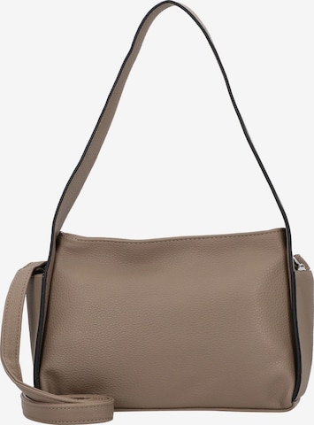 TOM TAILOR Shoulder Bag 'Rowan' in Grey: front