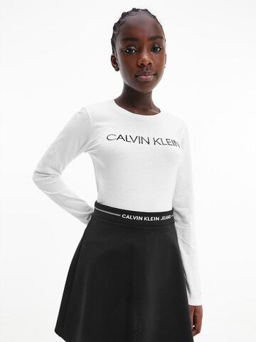 Calvin Klein Jeans Póló - fehér: elől