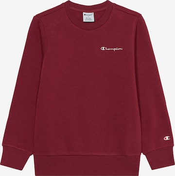 Champion Authentic Athletic Apparel Sweatshirt in Red: front