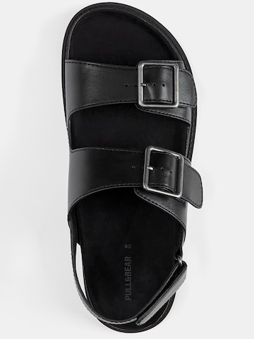 Sandales Pull&Bear en noir