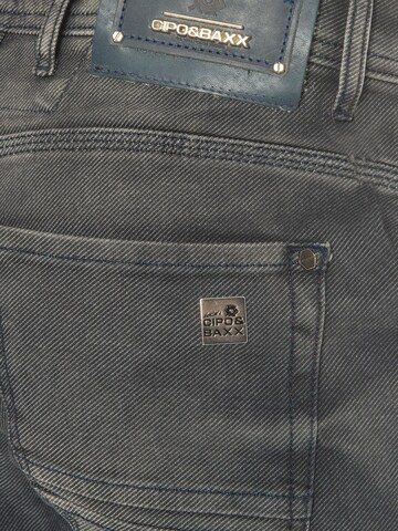 CIPO & BAXX Slimfit Jeans 'BJ374'‌‌‌‌ in Grau
