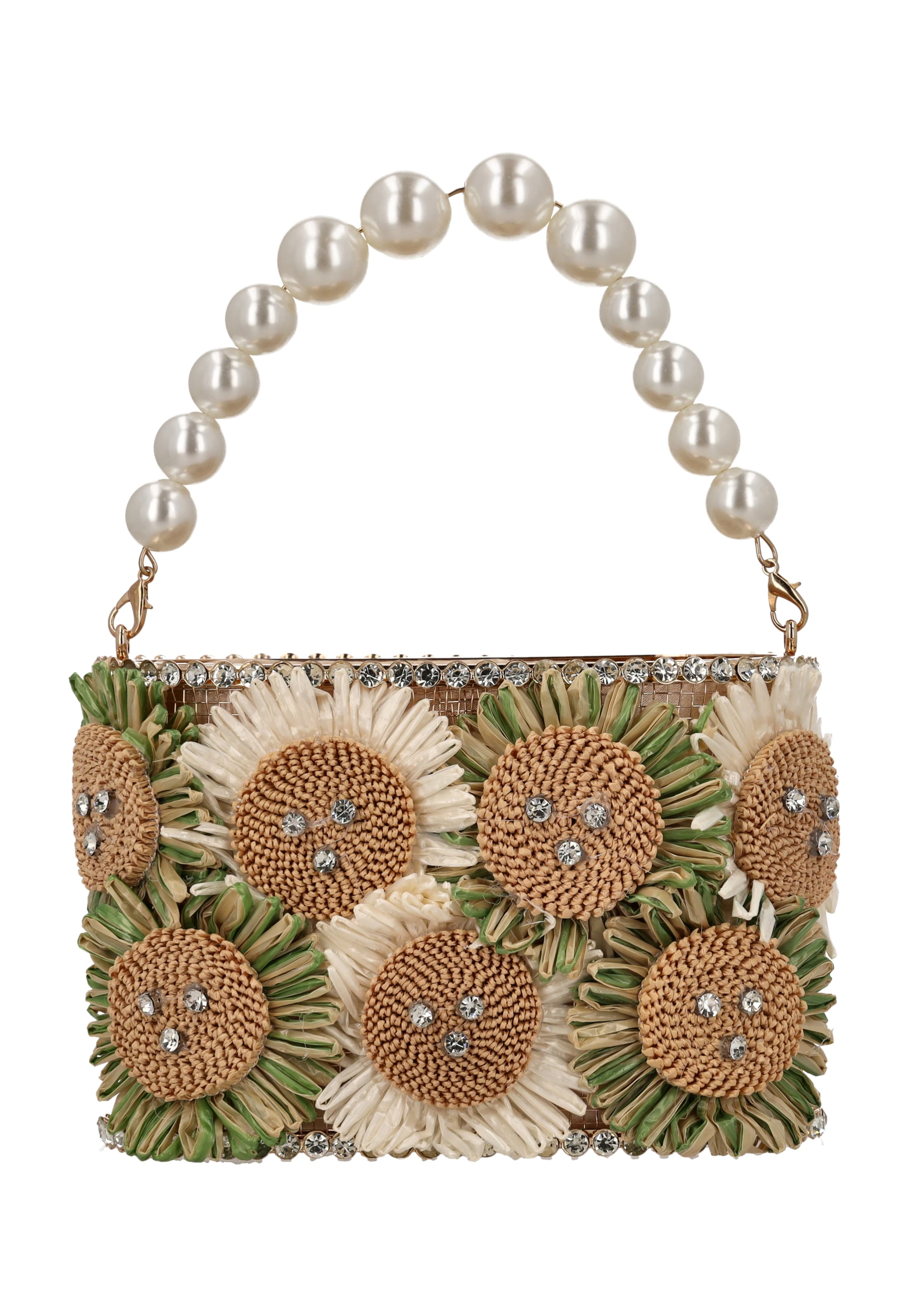 usha FESTIVAL - Bolso de mano en beige: frente
