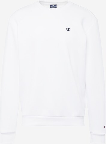 Champion Authentic Athletic Apparel Sweatshirt in White: front