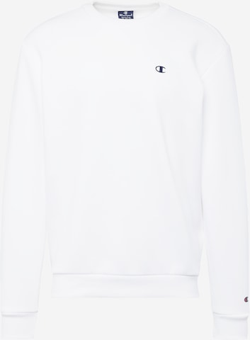 Champion Authentic Athletic Apparel Sweatshirt in White: front