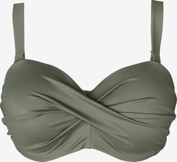 SugarShape Bikinitop ' Monaco' in Groen: voorkant