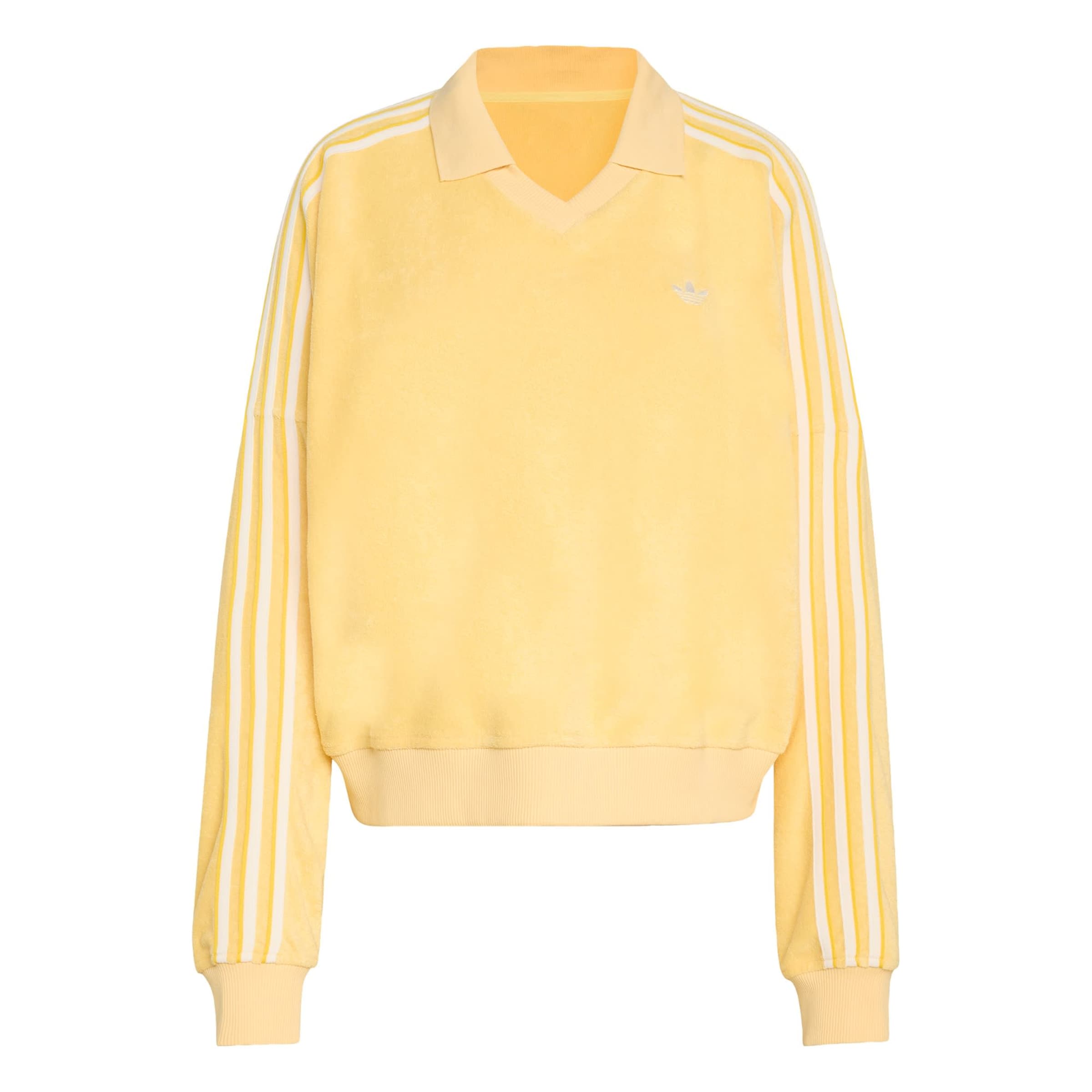 ADIDAS ORIGINALS - Sudadera en amarillo: frente