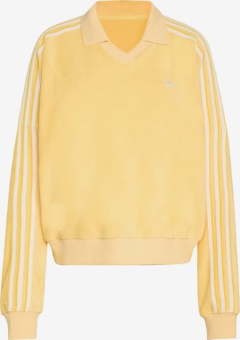 ADIDAS ORIGINALS Sweatshirt in Geel: voorkant