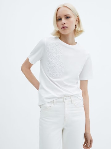 MANGO Shirt 'DAISY' in White: front